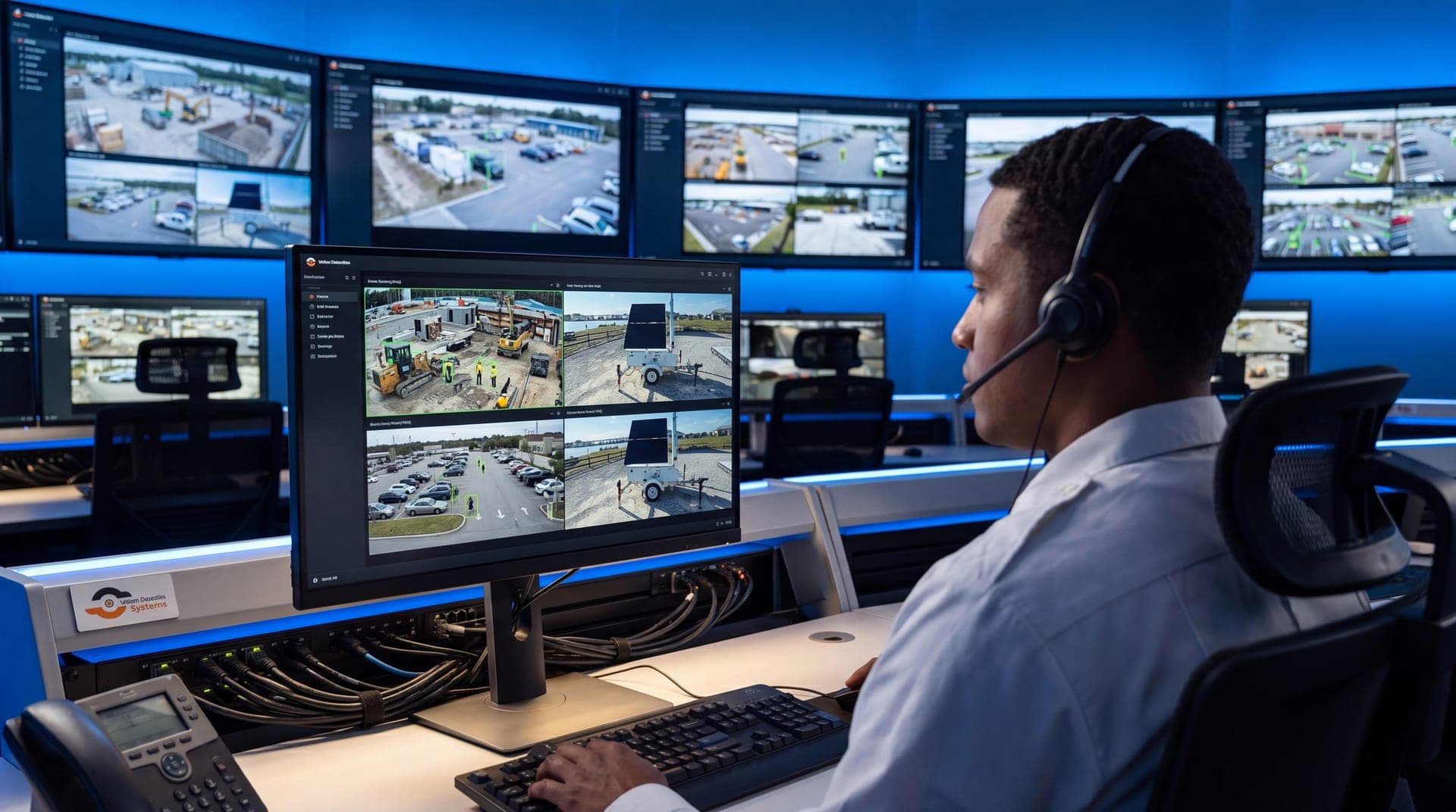 24/7 monitoring for cannabis facility