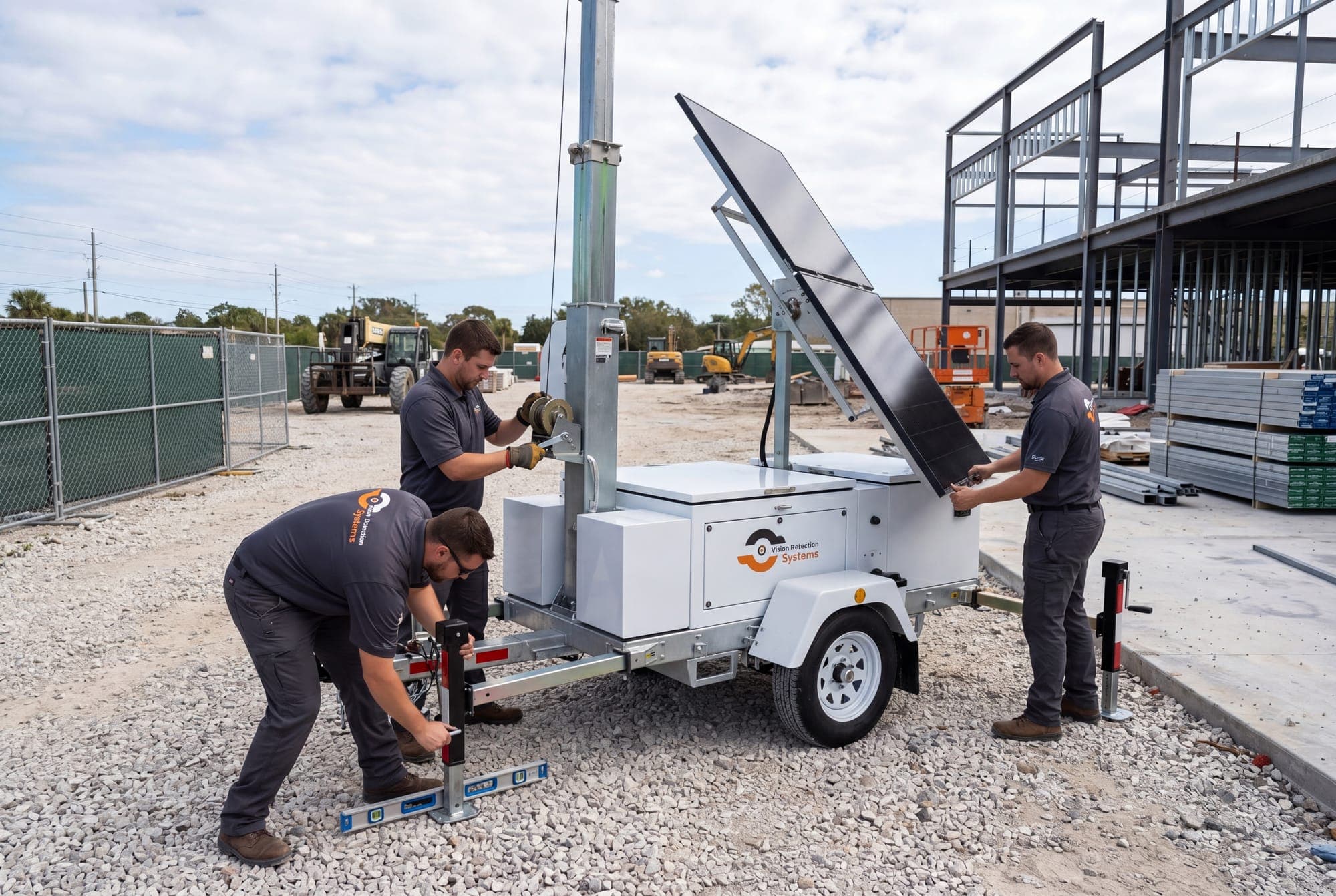 VDS team working at the Pikesville facility