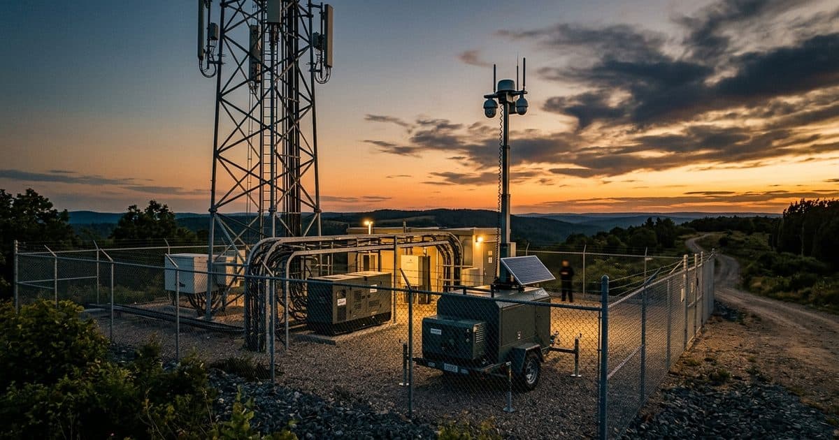 Cell Tower Security: Stopping Copper Theft at Unmanned Sites
