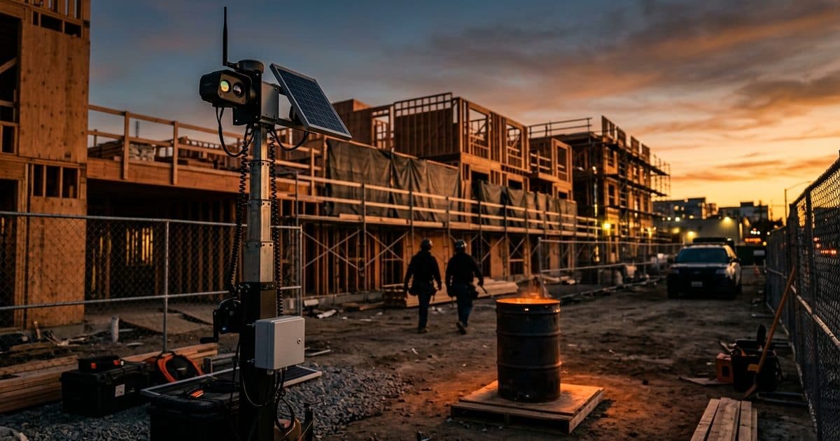 Construction Site Fire Watch: How Cameras Extend NFPA 241 Fire Prevention Programs