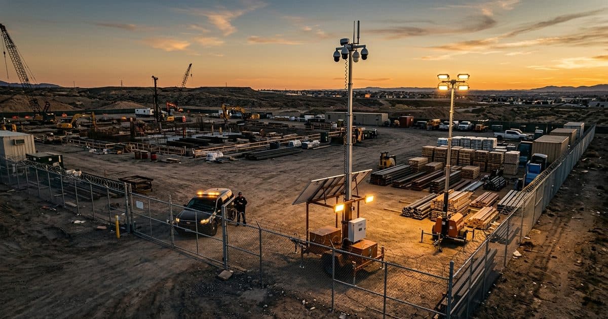 Construction Site Security System: The Complete Planning Guide