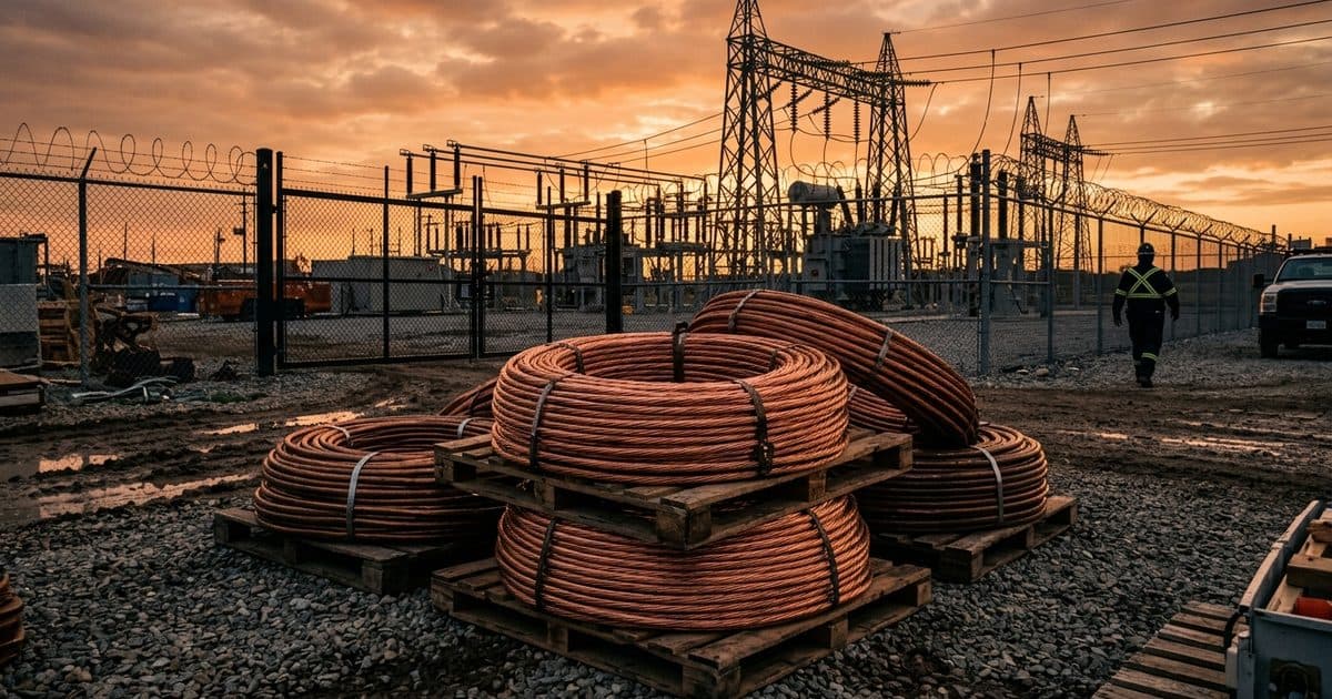 Copper Theft in 2026: Record Prices, Organized Crews, and the Laws Catching Up