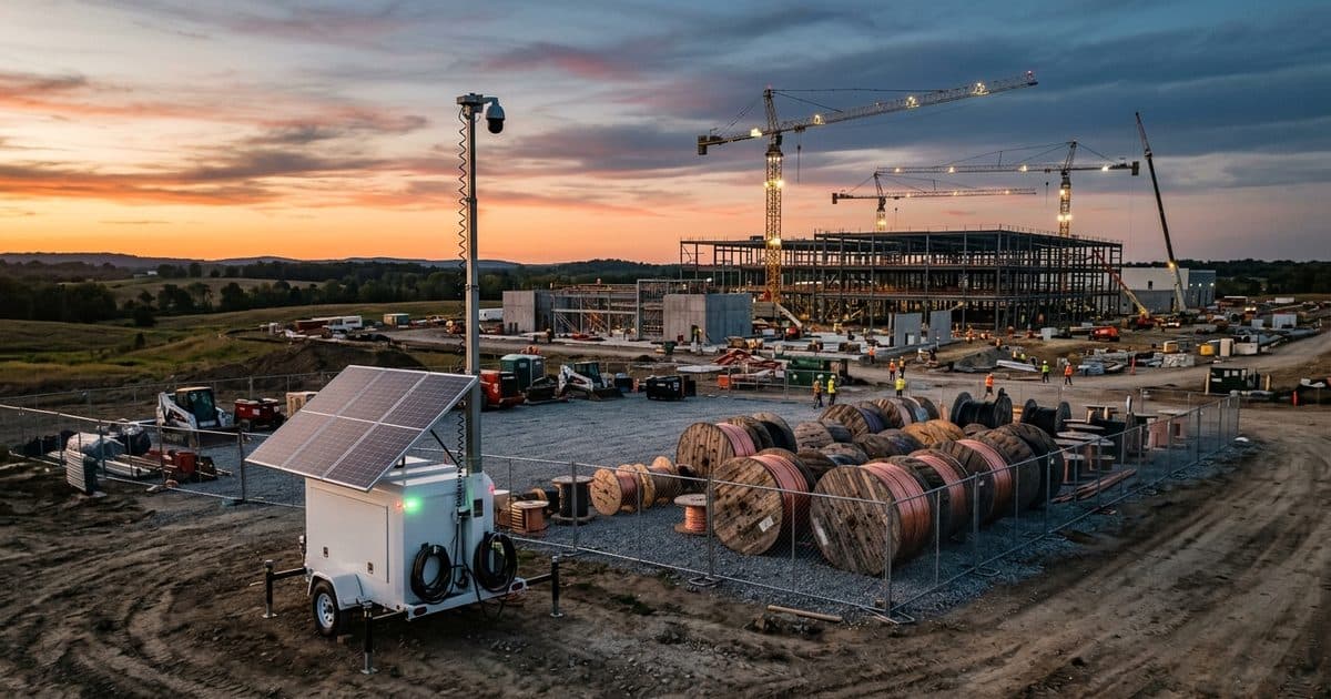 Data Center Construction Site Security: Stopping the Copper Theft Wave Hitting AI Builds