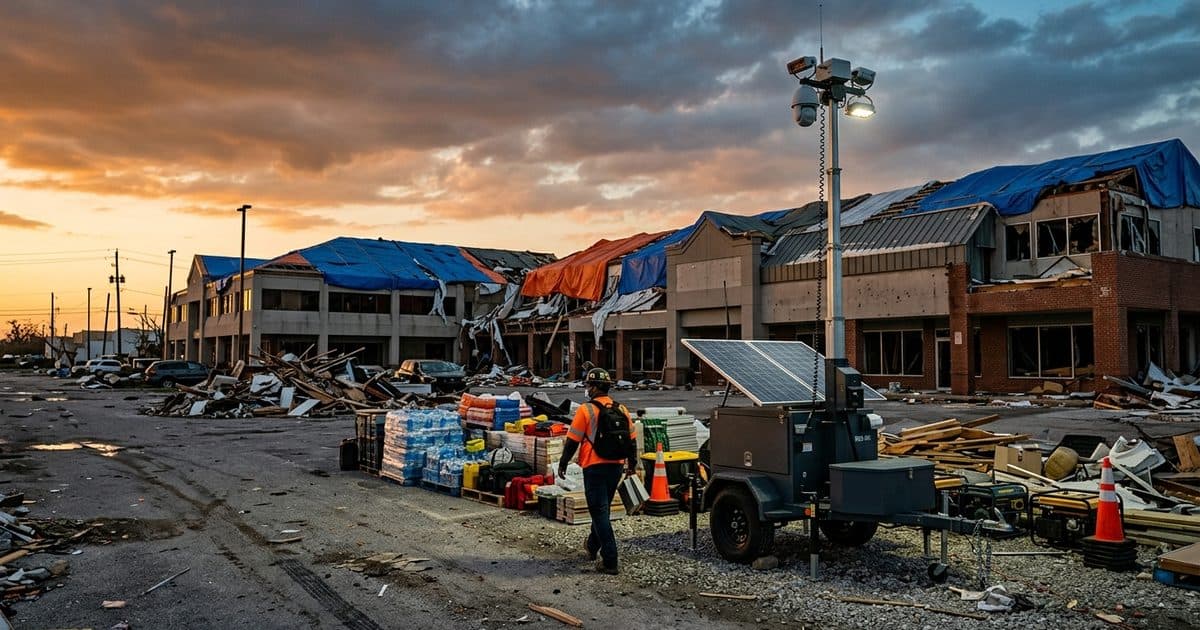 Disaster Recovery Site Security: Protecting Staging Areas and Points of Distribution