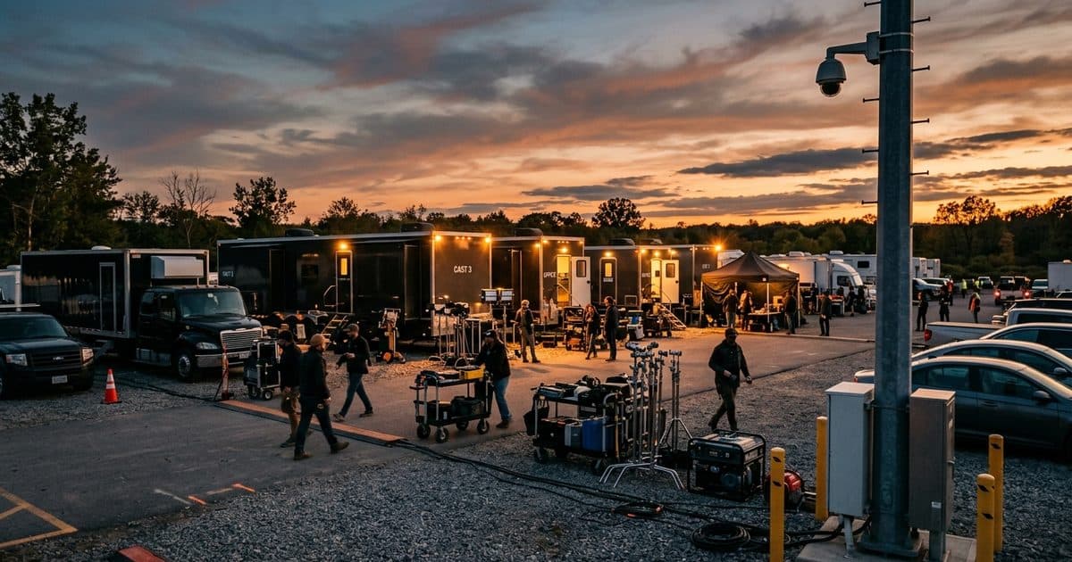 Film Production Set Security: Covering the Location Without a Guard on Every Truck