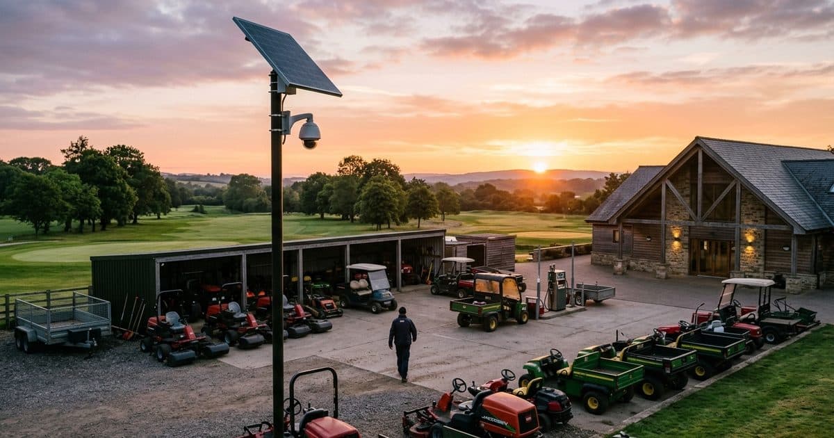 Golf Course Security Cameras: Covering the Whole Course Without a Night Watchman
