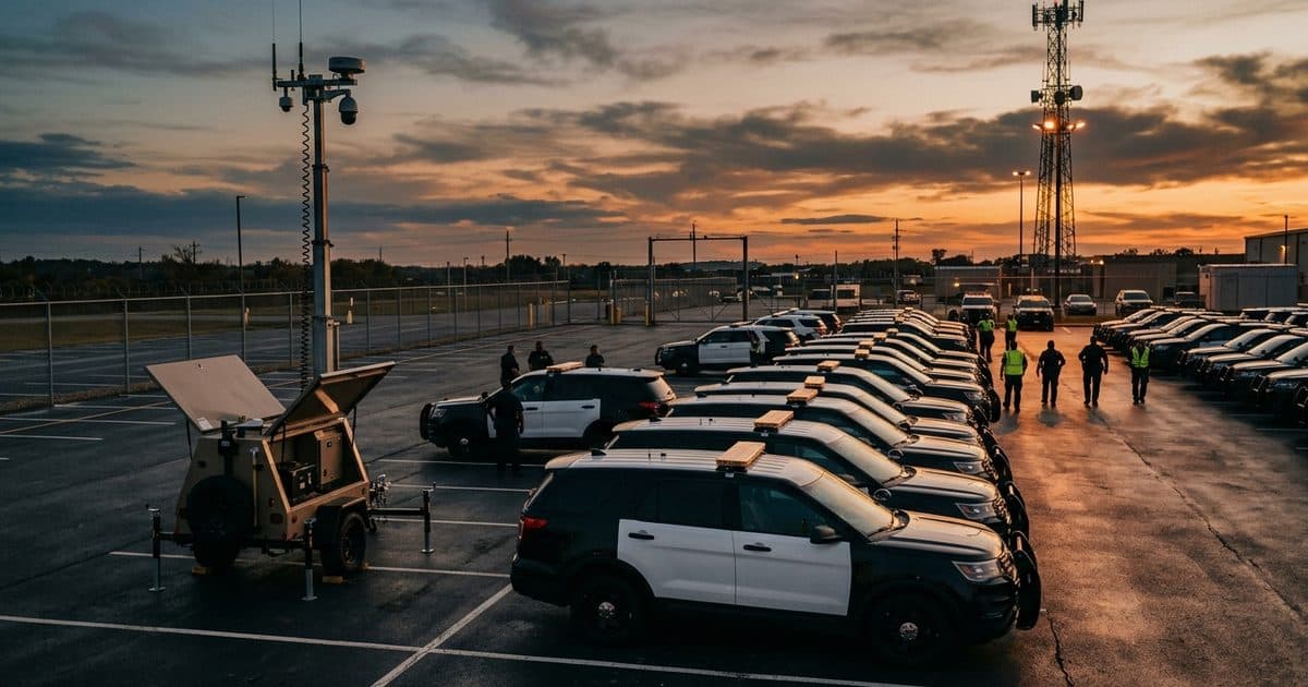 Public Safety deployment with VDS mobile surveillance