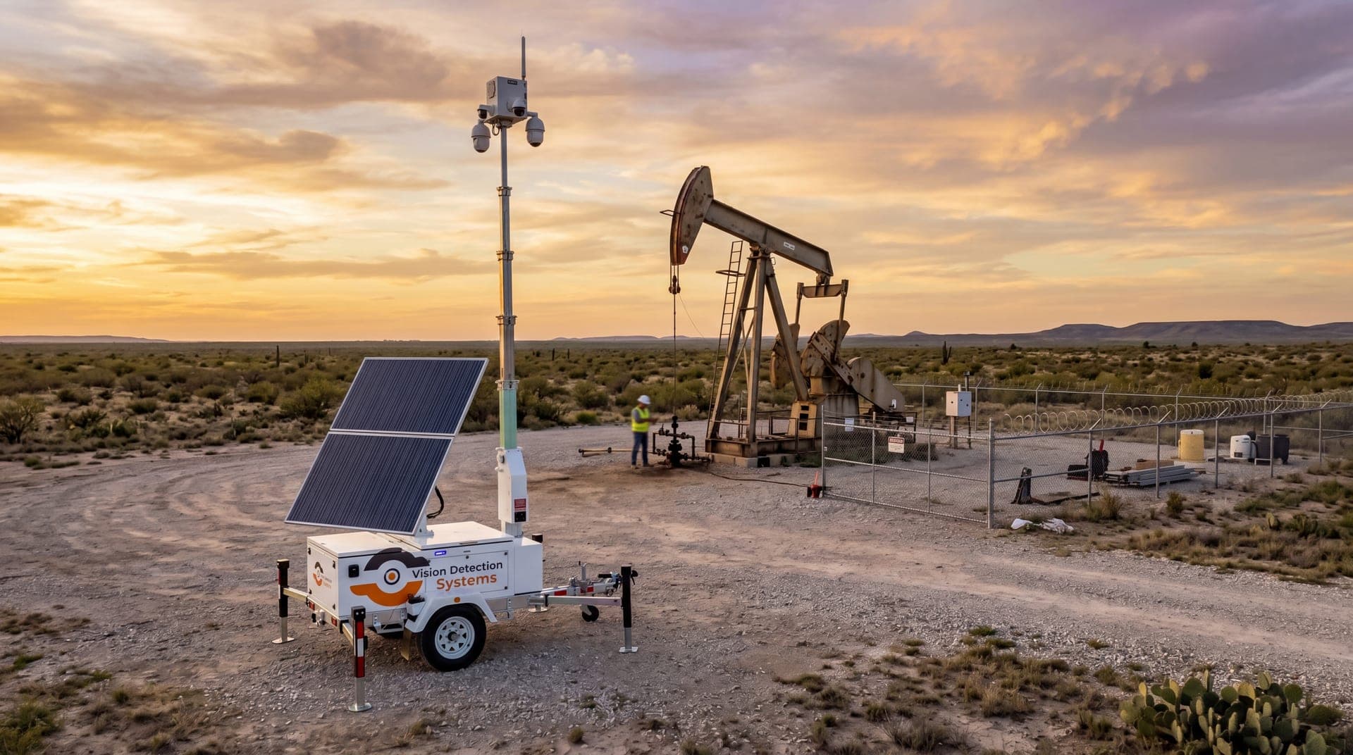 Remote wellhead equipment theft
