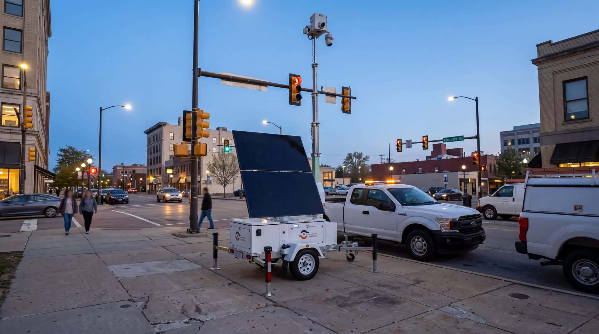 Public safety mobile surveillance deployment