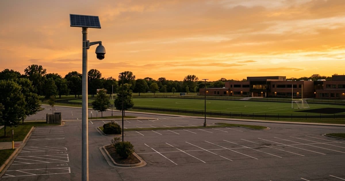School and Campus Security Cameras: Perimeters, Parking, and Construction Projects