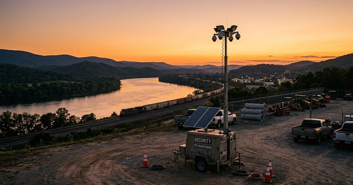 Mobile surveillance trailer deployed in Tennessee