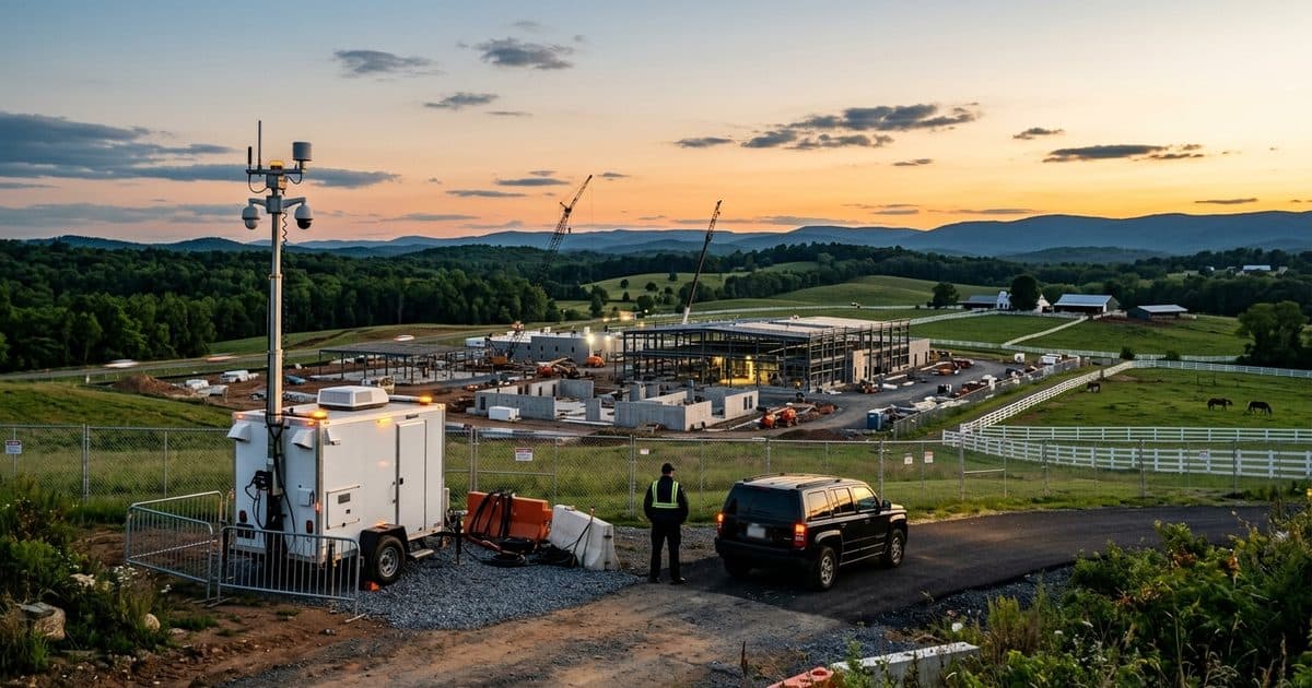 Mobile surveillance trailer deployed in Virginia