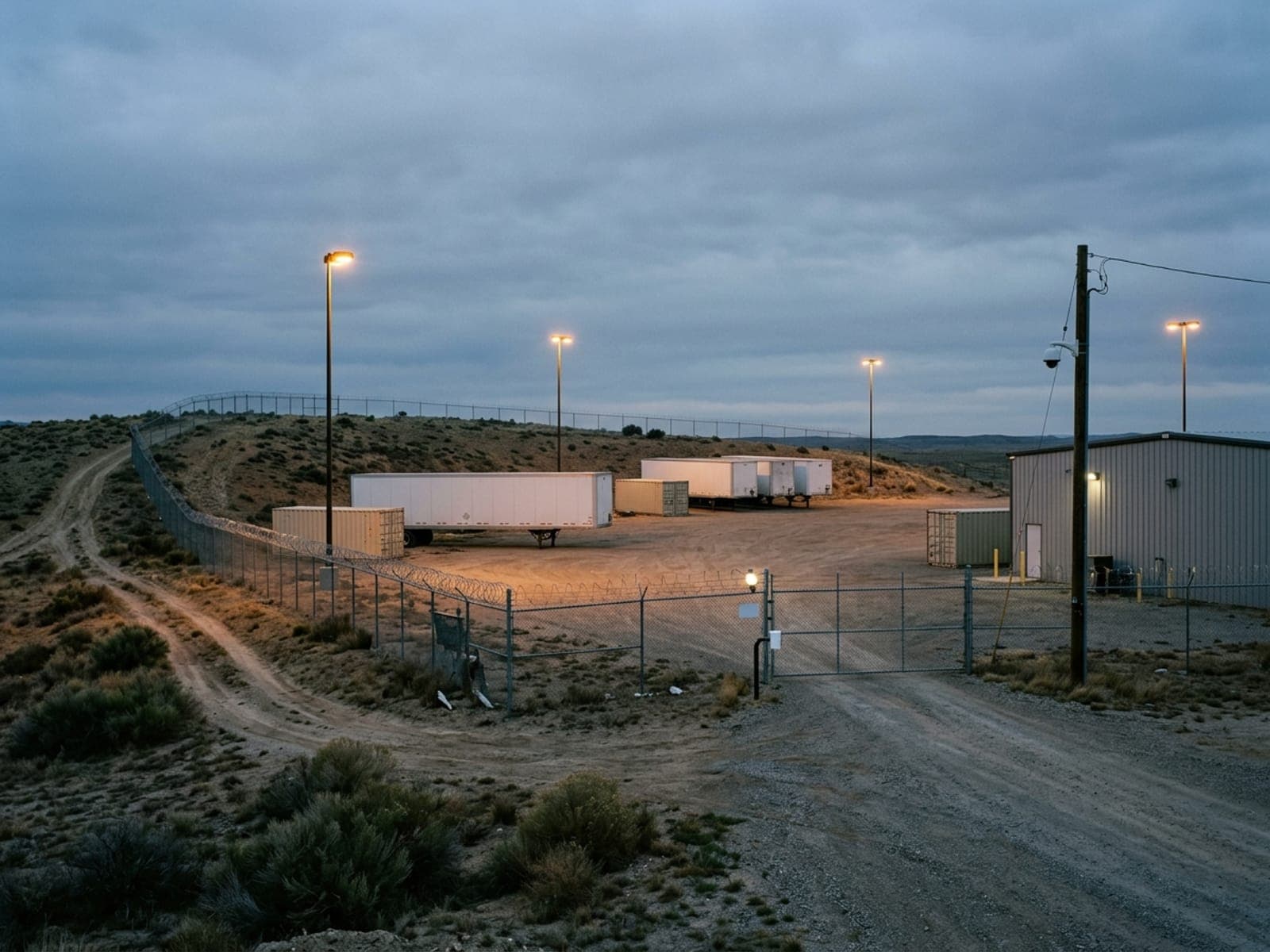 Activity that shifts routes risk area at a border & perimeter site