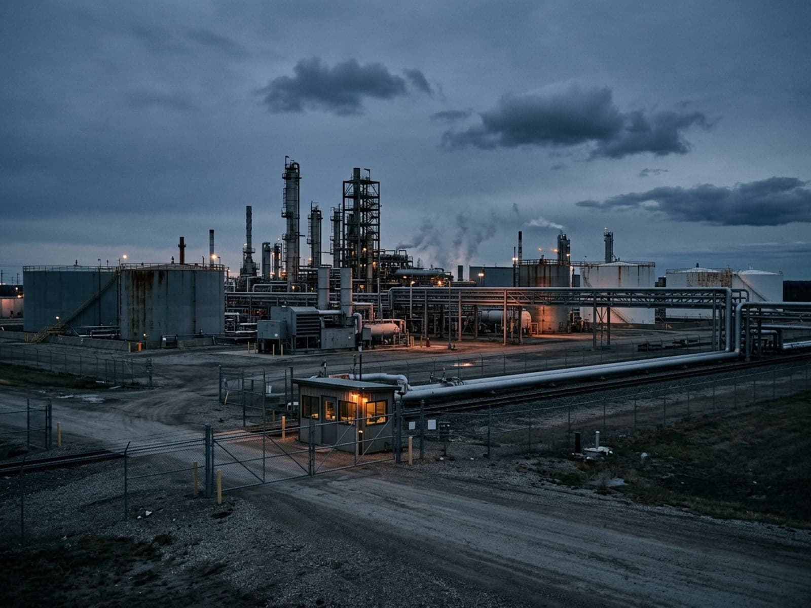 Sabotage & terrorism risk area at a critical infrastructure site