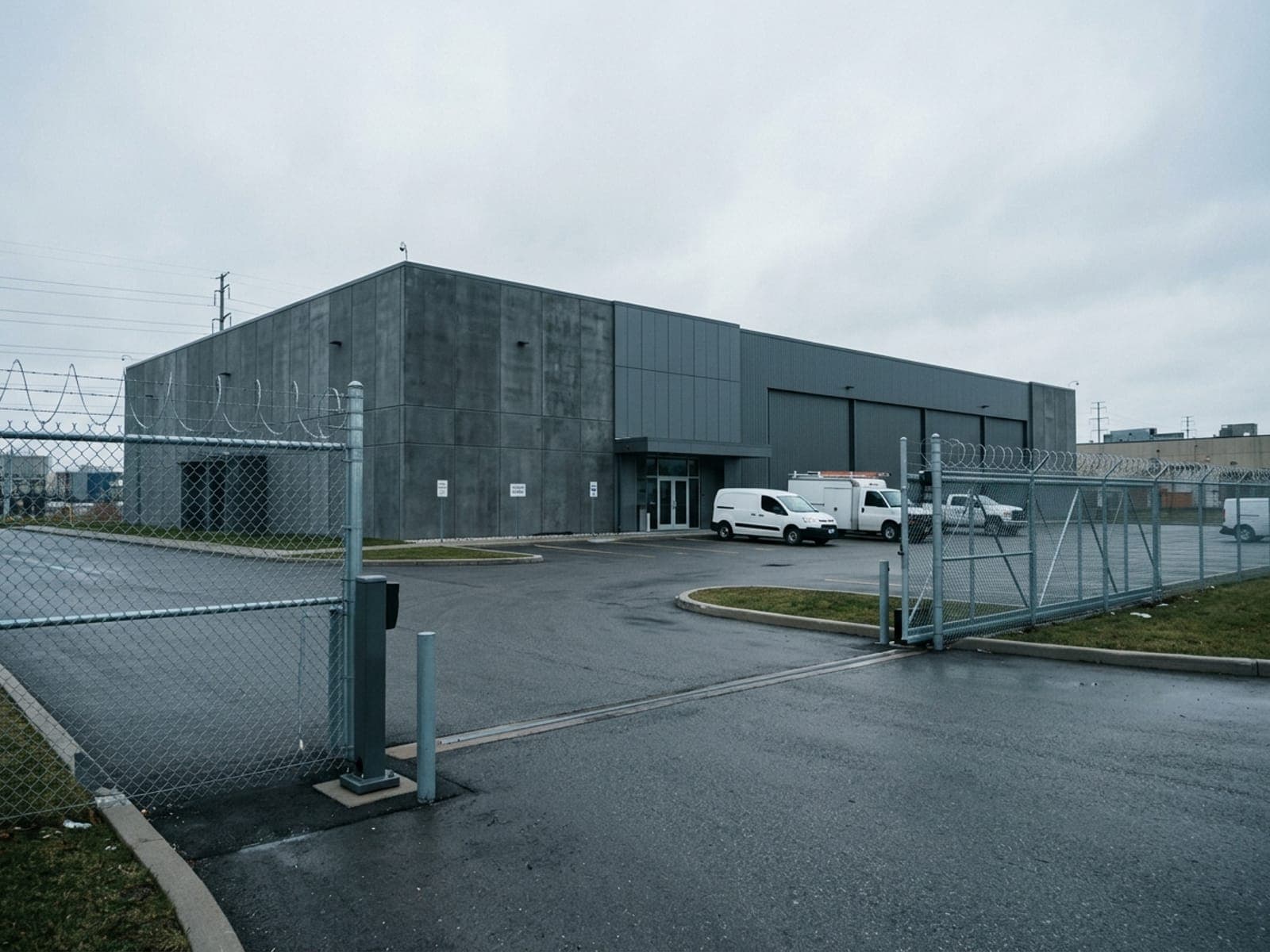 Social engineering access risk area at a data centers site