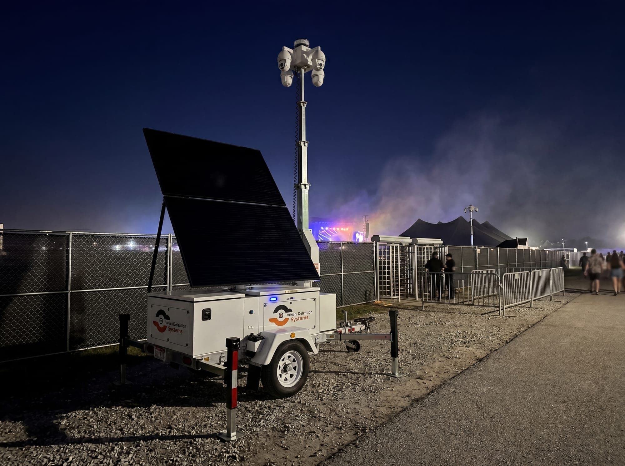 Equipment theft during event setup