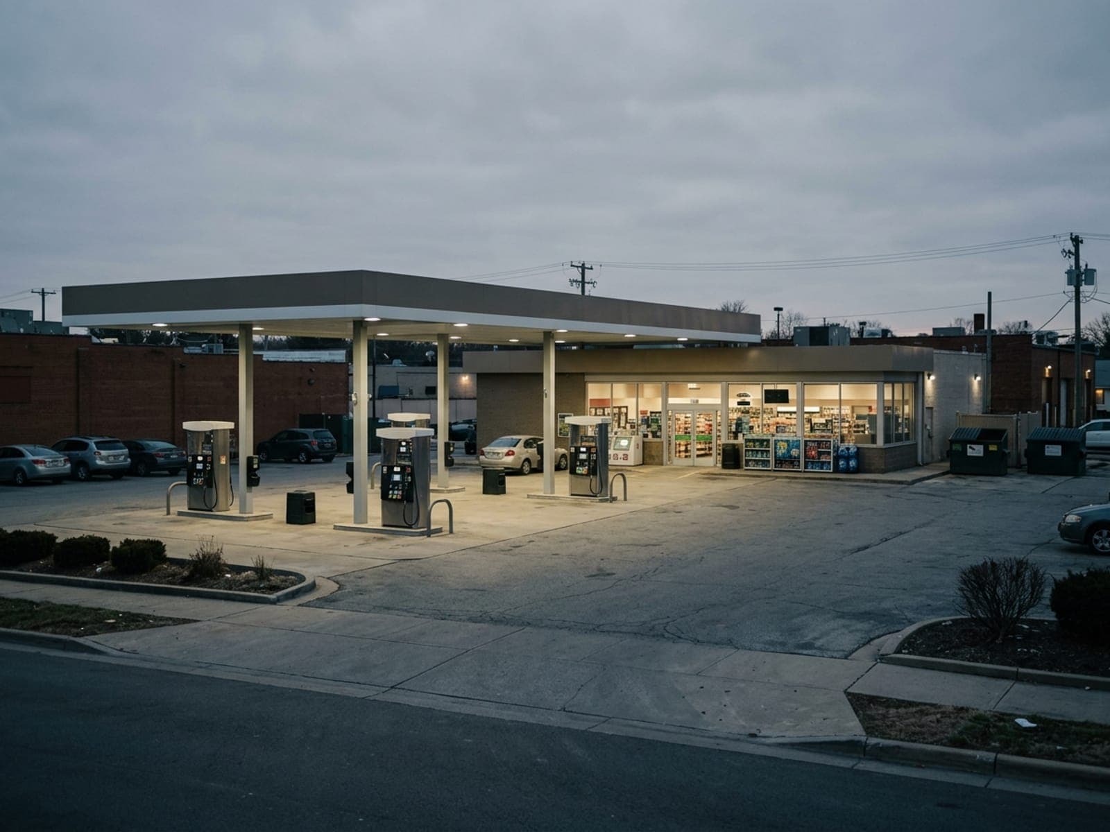 Beer runs and organized retail theft risk area at a fuel & c-store site