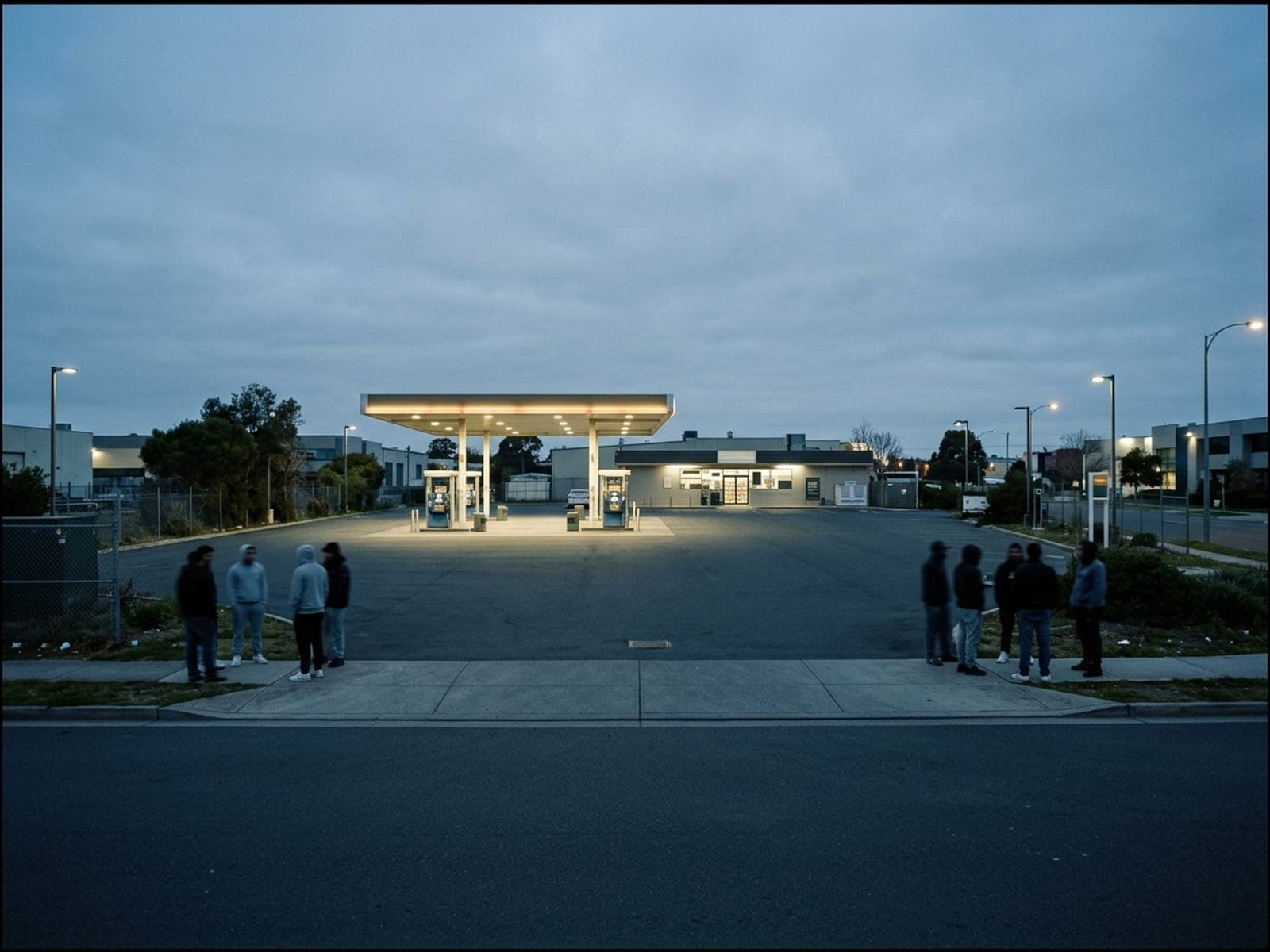 Loitering and vagrancy on the forecourt risk area at a fuel & c-store site