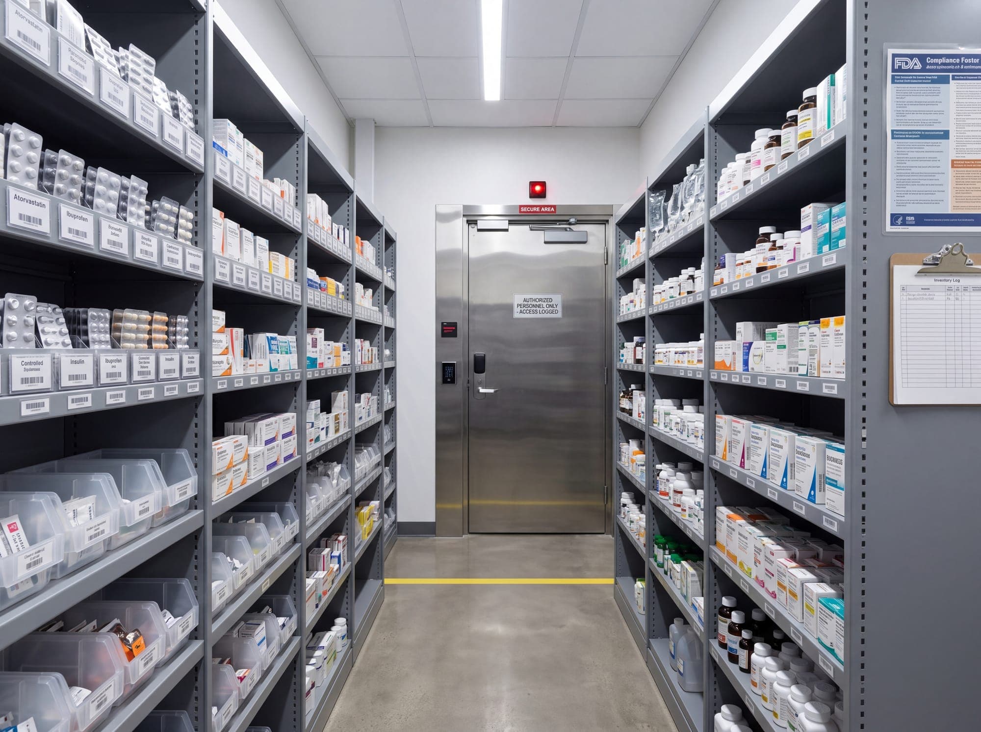 Pharmaceutical delivery area