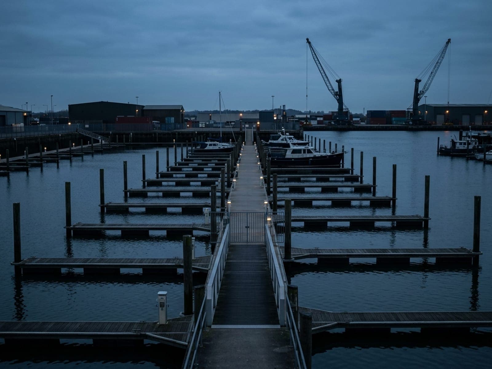After-hours access by water risk area at a marinas & ports site