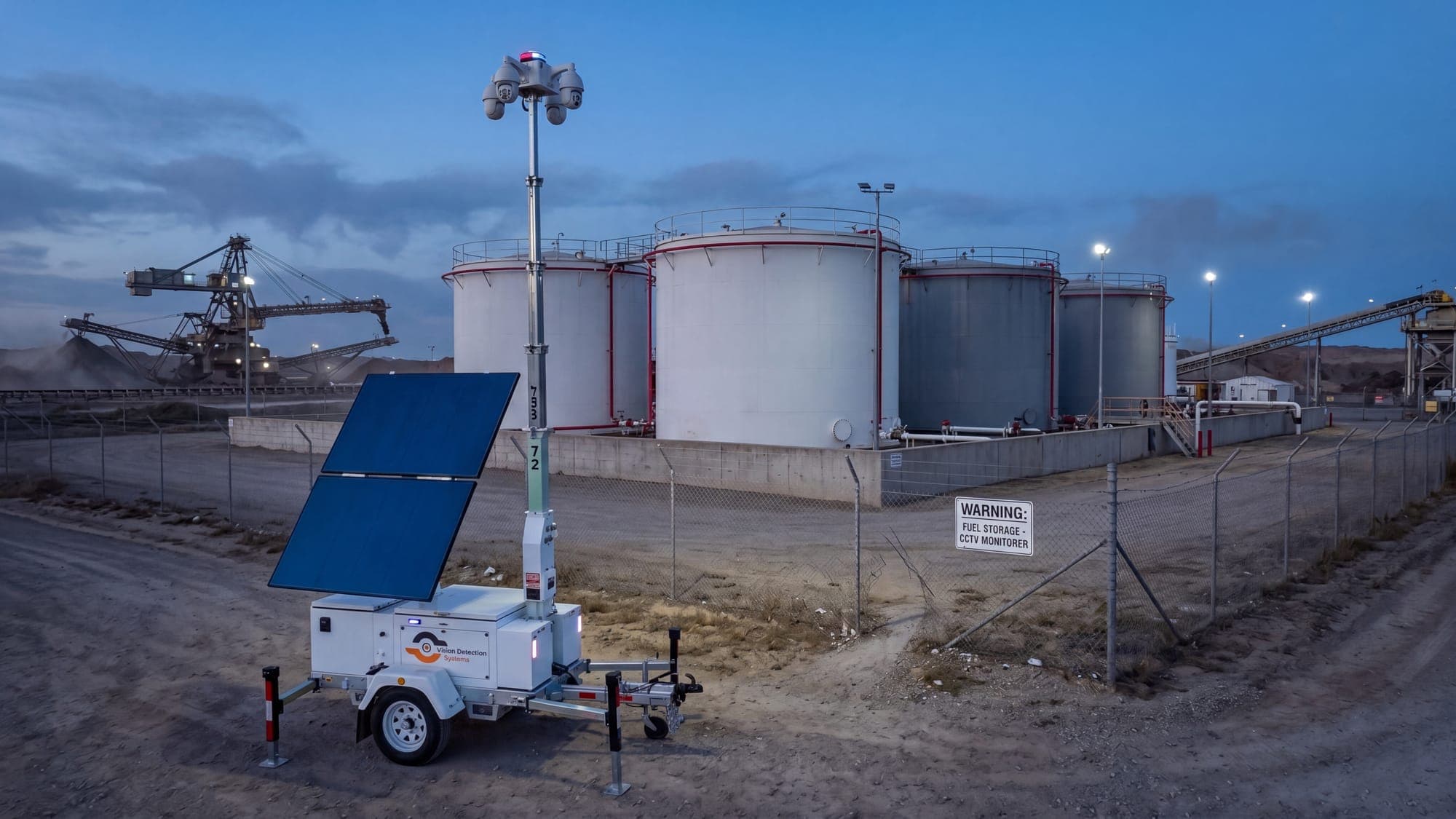 Fuel storage at mining operation