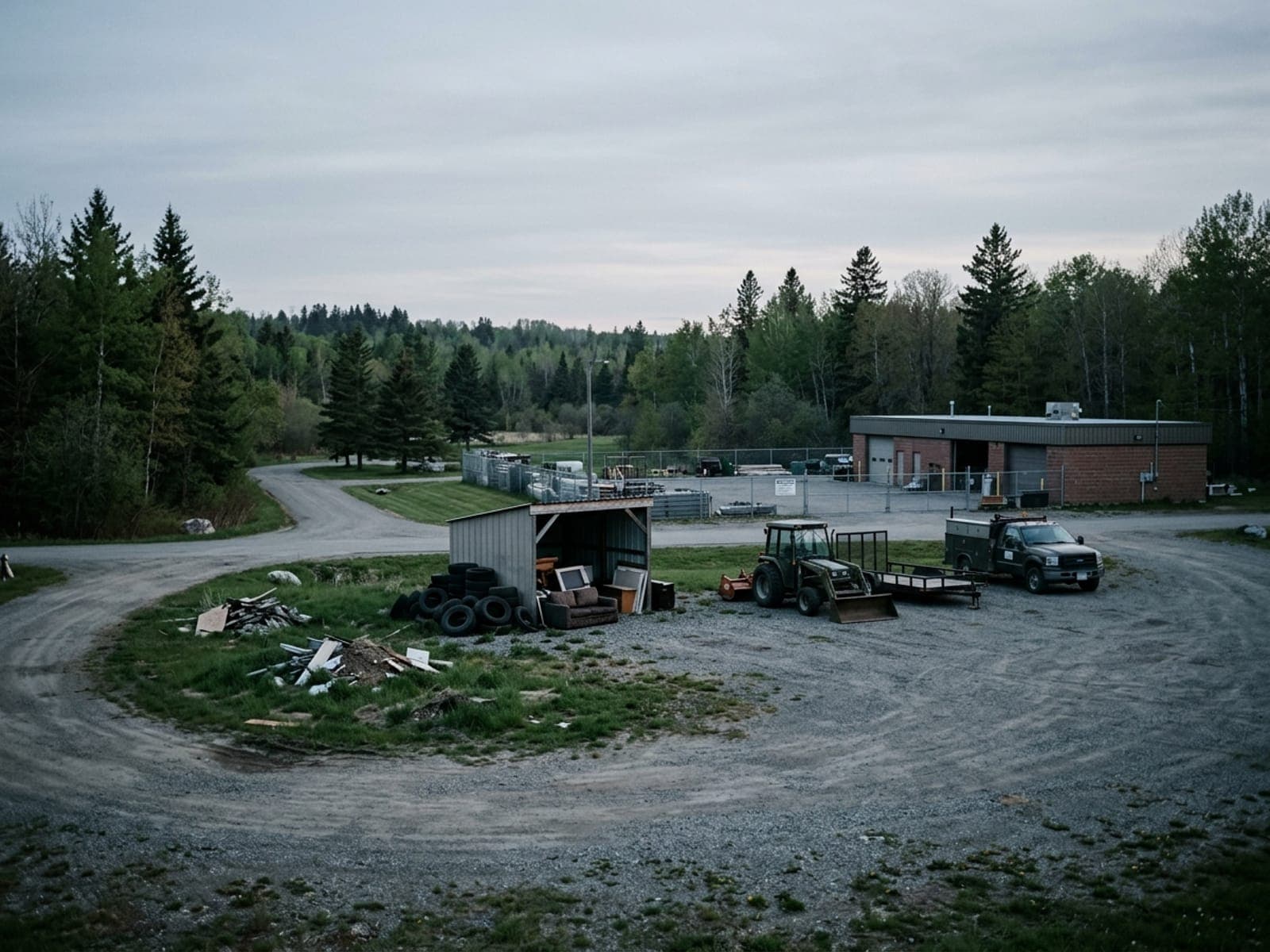Illegal dumping risk area at a parks & recreation site