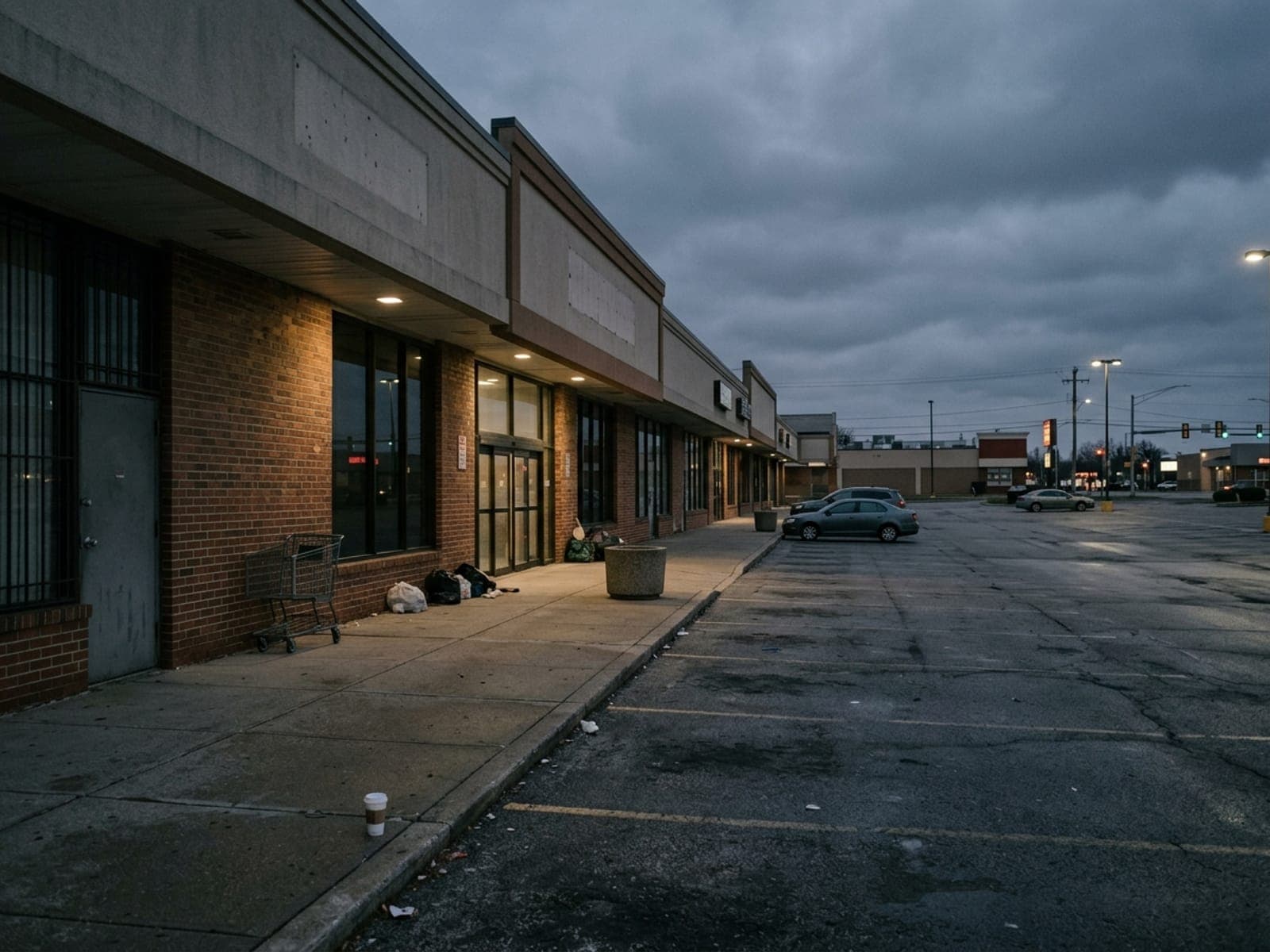 Loitering & encampments risk area at a retail site
