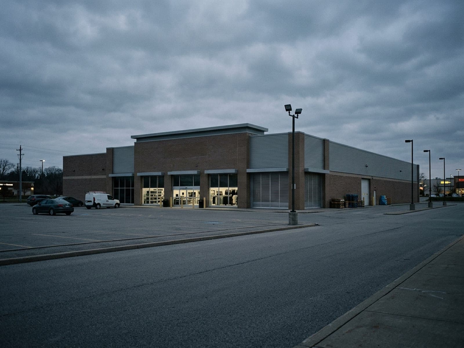 Organized retail crime risk area at a retail site
