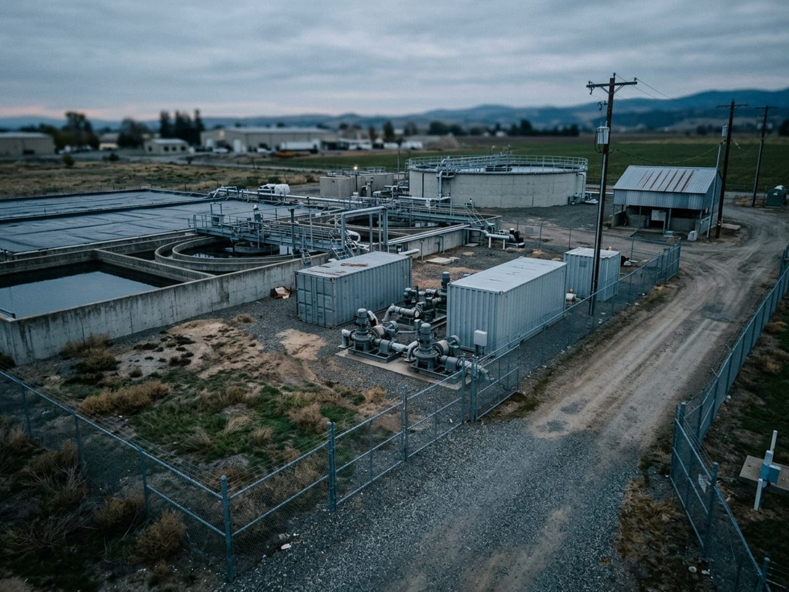 Vandalism and mounting regulatory pressure risk area at a water & wastewater site