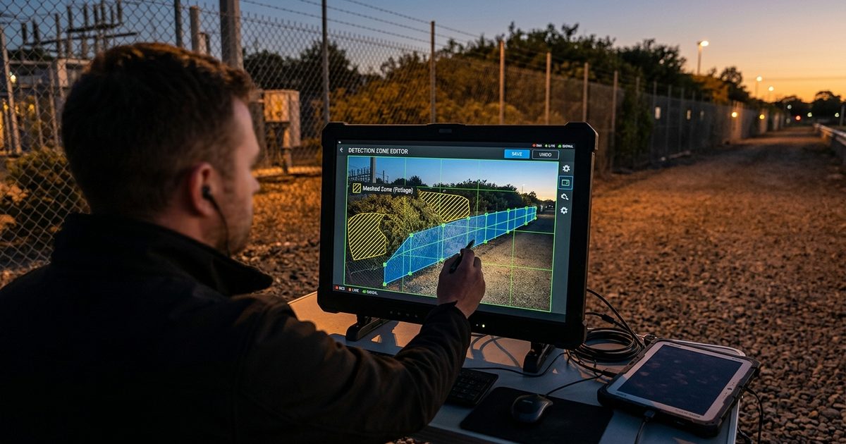 Tuning detection zones to cut nuisance alerts